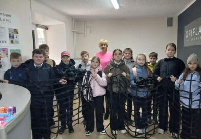 Учащиеся нашей школы принимают участие в волонтёрской работ
